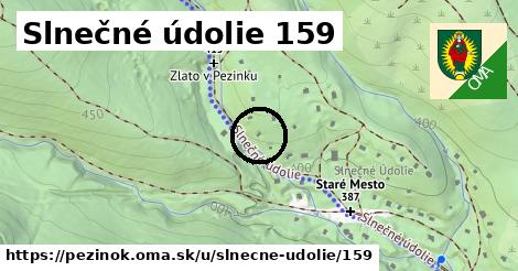 Slnečné údolie 159, Pezinok