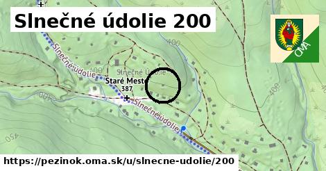 Slnečné údolie 200, Pezinok