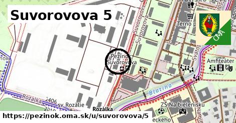 Suvorovova 5, Pezinok