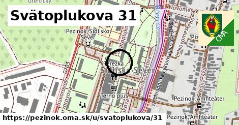 Svätoplukova 31, Pezinok