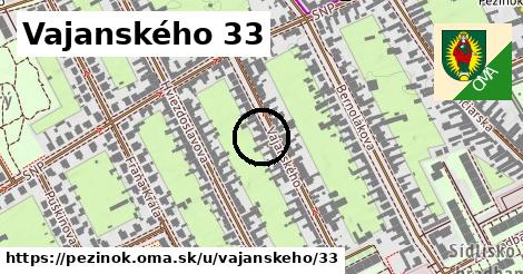 Vajanského 33, Pezinok