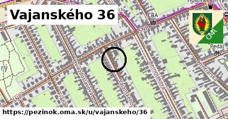 Vajanského 36, Pezinok