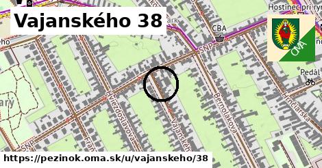 Vajanského 38, Pezinok