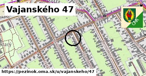 Vajanského 47, Pezinok