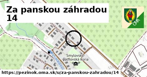 Za panskou záhradou 14, Pezinok