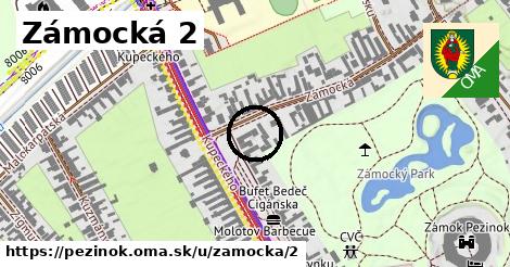 Zámocká 2, Pezinok