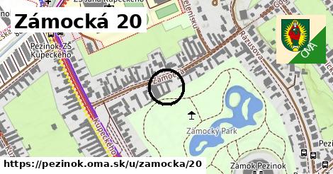 Zámocká 20, Pezinok