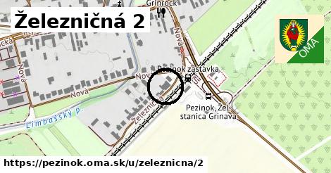 Železničná 2, Pezinok