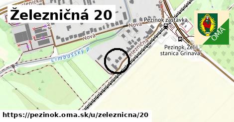 Železničná 20, Pezinok