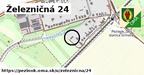Železničná 24, Pezinok