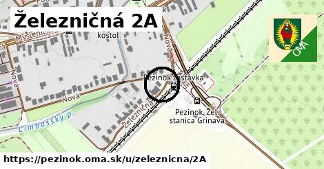 Železničná 2A, Pezinok