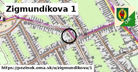 Zigmundíkova 1, Pezinok