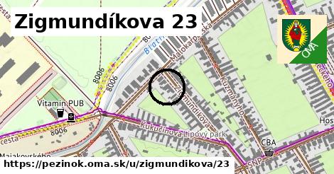 Zigmundíkova 23, Pezinok