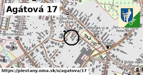 Agátová 17, Piešťany