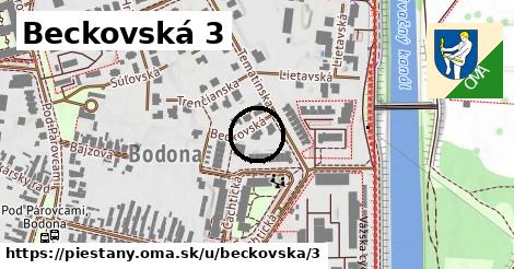 Beckovská 3, Piešťany