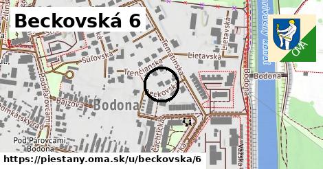 Beckovská 6, Piešťany