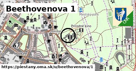 Beethovenova 1, Piešťany