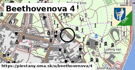 Beethovenova 4, Piešťany