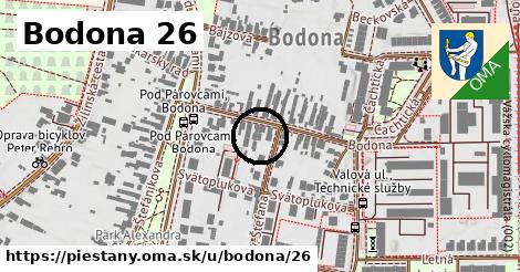 Bodona 26, Piešťany