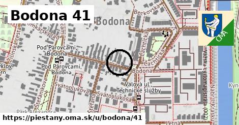 Bodona 41, Piešťany