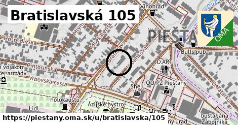 Bratislavská 105, Piešťany