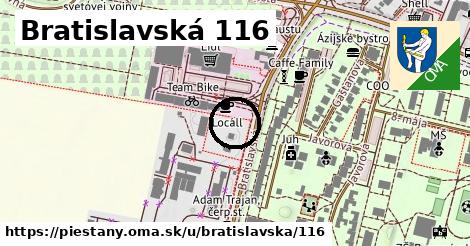 Bratislavská 116, Piešťany