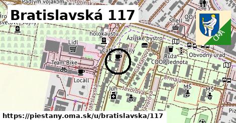 Bratislavská 117, Piešťany