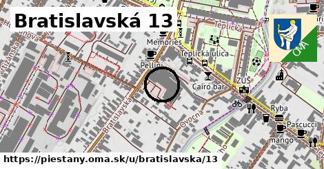 Bratislavská 13, Piešťany