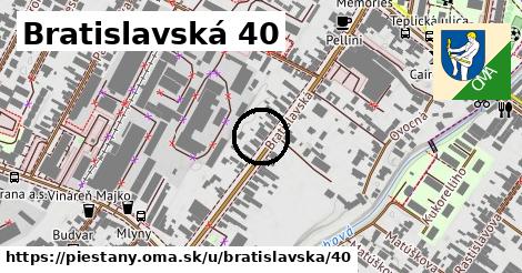 Bratislavská 40, Piešťany