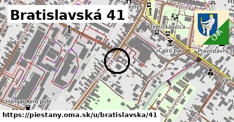 Bratislavská 41, Piešťany