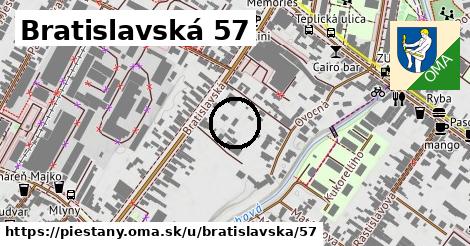 Bratislavská 57, Piešťany