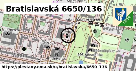 Bratislavská 6650/136, Piešťany
