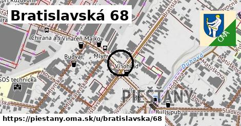 Bratislavská 68, Piešťany