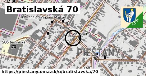 Bratislavská 70, Piešťany