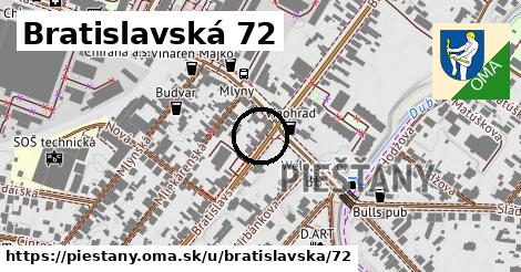 Bratislavská 72, Piešťany