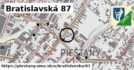 Bratislavská 87, Piešťany
