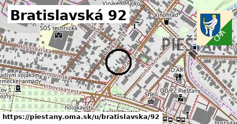 Bratislavská 92, Piešťany