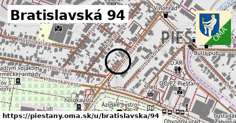 Bratislavská 94, Piešťany
