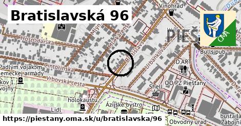 Bratislavská 96, Piešťany