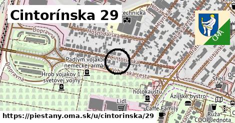 Cintorínska 29, Piešťany