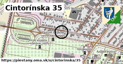 Cintorínska 35, Piešťany