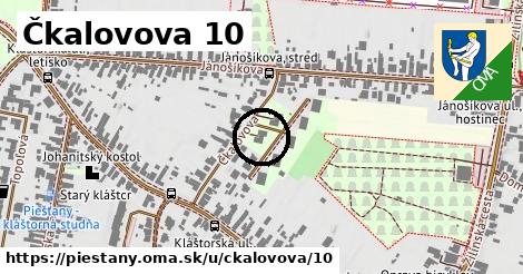 Čkalovova 10, Piešťany