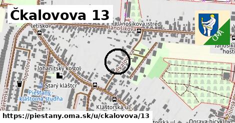 Čkalovova 13, Piešťany