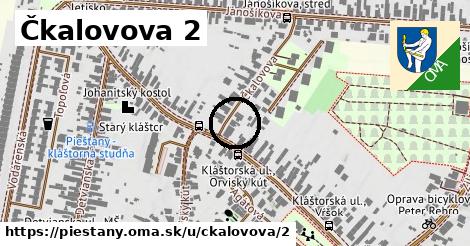 Čkalovova 2, Piešťany