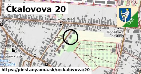 Čkalovova 20, Piešťany