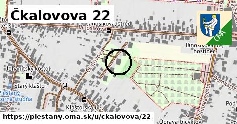 Čkalovova 22, Piešťany