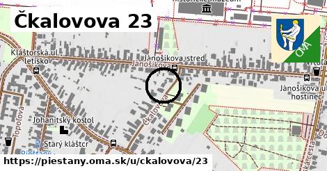 Čkalovova 23, Piešťany