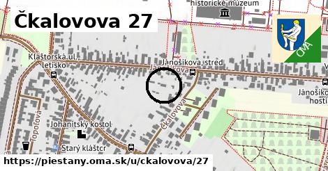 Čkalovova 27, Piešťany