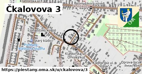 Čkalovova 3, Piešťany