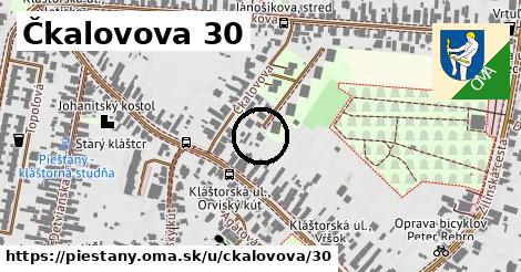 Čkalovova 30, Piešťany